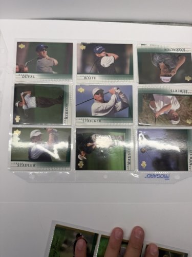 90 APPROX ASSTD UPPER DECK GOLF CARDS image 5
