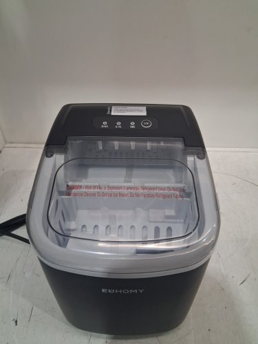 EUHOMY COUNTERTOP ICE MAKER MACHINE - MAKES 26LB/DAY - BLACK (MODEL: IM-06D / IM001-BBL-CAEH) image 3