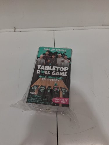 dude perfect tabletop roll game - black/teal image 2