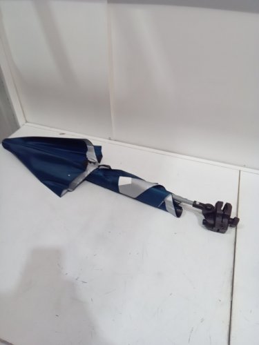 Sport-Brella Versa-Brella SPF 50+ Adjustable Umbrella with Universal Clamp - 38" x 39" - BLUE (model: 1203) image 3