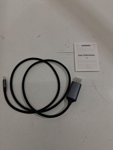 UGREEN USB C to DP1.4 Cable 8K@60Hz Unidirectional Thunderbolt 4 to DP Cord - grey (model: 25158) image 3
