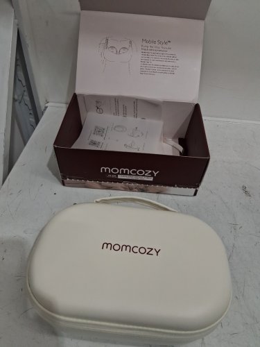 MOMCOZY MOBILE STYLE M6 HANDS-FREE SLIM DOUBLE BREAST PUMP - COZY RED (MODEL: BP311) image 2