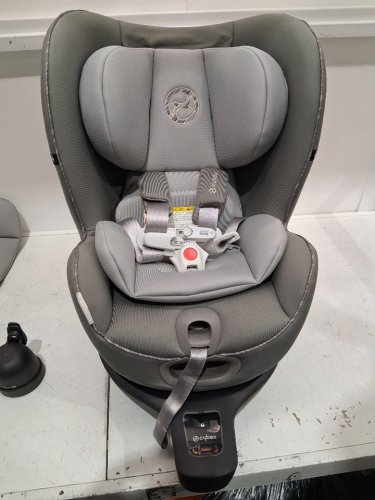 cybex sirona 360° swivel rotating convertible rear facing car seat with sensor safe technology and 12 positions, 50lb capacity - manhattan grey (model: 519004451) image 10