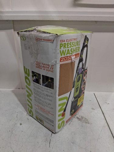 GREENWORKS COMPACT Electric PRESSURE WASHER - 1600PSI/13AMP/1.2GPM - GREEN/BLACK (MODEL: GPW1602) image 2