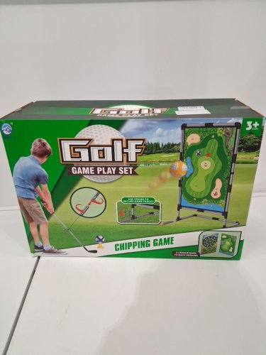 Cecnamt 4-in-1 Golf Chipping Game Set with Double-Sided Target Mat and Stand image 3