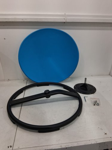 Kids Vevor non-slip sensory swivel chair - 220LB Cap - Blue - (model: LY-8305) image 3