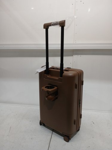 NINETYGO JOURNEY 2.0 Hardshell Carry-On Luggage - 20" Suitcase with Front Compartment & TSA Lock - Coffee Brown (Model: CASR-CFE220-BW13) image 3
