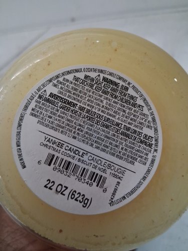 yankee candle scented candle - 22oz - Christmas cookie image 4