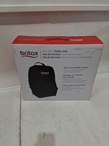 BRITAX CAR SEAT TRAVEL BAG FOR INFANT SEAT OR STROLLER ACCESSORY - MAX 96LB - BLACK - (MODEL: S844700) image 2