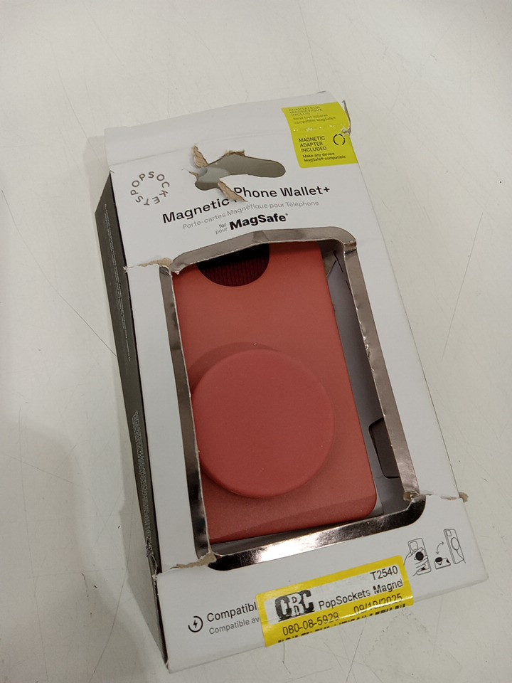 popsocket magnetic phone wallet+ for magsafe with magnetic adapter - Clay image 3