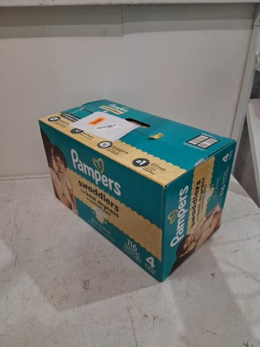 116PK PAMPERS SWADDLERS DISPOSABLE DIAPERS - SIZE 4 image 2