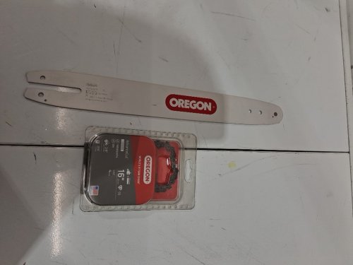 2pc Oregon Saw bar with replacement chain - 16" - white (Model: ‎27857) image 3