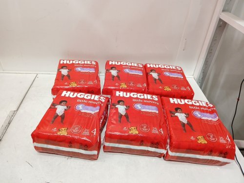 150PK Huggies Little Movers disposable Diapers - Size 4 (22-37lb) - Disney baby lion king (Model: 5631501) image 3