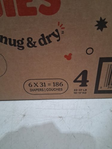 171PK HUGGIES SNUG AND DRY DIAPERS - SIZE 4 image 3