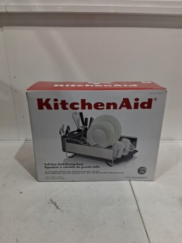 KitchenAid Full Size Large Dish Rack - WHITE (model: 2003691) image 2