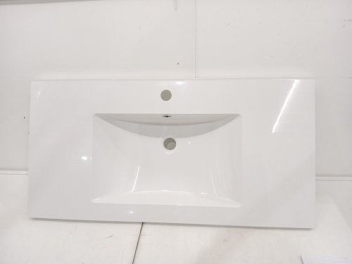 IRONCK BATHROOM VANITY WITH SINK - 36" - BLACK (MODEL: HK-XST36-YN06) image 4