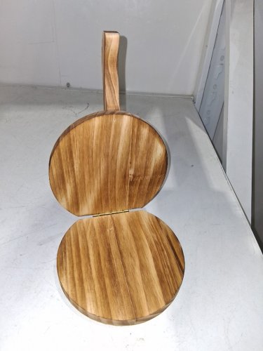 Wooden Dough Pressing TooL FOR DUMPLINGS / TORTILLAS - 5" image 3