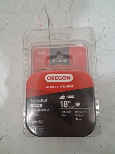 Oregon controlcut chainsaw bar and chain combo with k041 tail mount, H72 CHAIN - 18" (MODEL: 18K041H72-23/36892) image 4