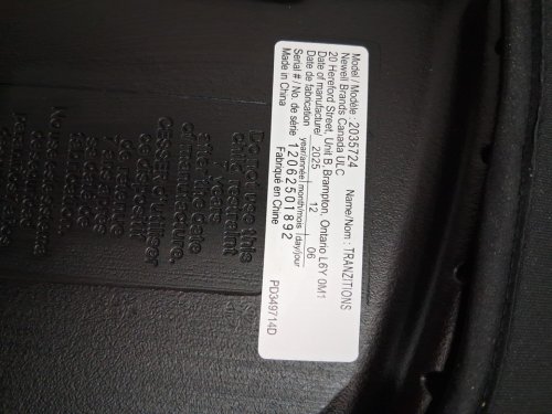 GRACO C20 TRANZITIONS 3-IN-1 HARNESS BOOSTER CAR SEAT - 100LBS CAP - BLACK (MODEL: 2035724) image 8