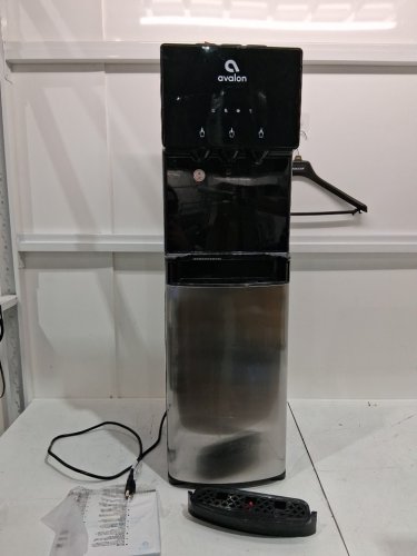 AVALON 3-TEMPERATURE BIOGUARD BOTTOM FILL HOT AND COLD WATER DISPENSER FOR 3-5GAL JUGS - 13" X 41" X 12" - 400W - BLACK (MODEL: A4BLWTRCLR) image 3