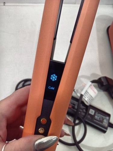 dyson airstrait wet to dry hair straightener - LIMITED EDITION APRICOT/ TOPAZ  (model: ht01) image 12