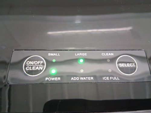 Countertop Ice Maker with Handle and scoop - 26lb - black (model: wbj-10a) image 5