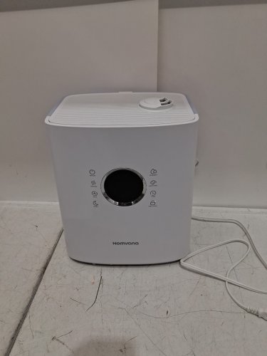 HOMVANA ULTRASONIC WARM & COOL MIST HYYBRID SMART HUMIDIFIER WITH WIFI APP CONNECTION & AROMA TRAY - 6.5L / 861SQ.FT COVERAGE - WHITE/BLACK (MODEL: H111S) image 3