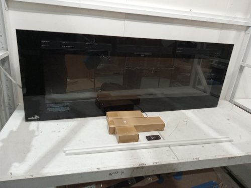 napoleon linear wall mounted electric fireplace - 60" - black (model: w385-2167) image 3