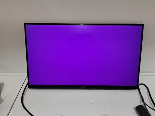 AOC  Full HD LED Monitor with Adaptive Sync VGA & HDMI - 22" - 120HZ - black (model: 22B35HM23) image 9