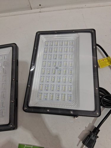 2pk Olafus Waterproof led Exterior Floodlight for Stadium Yard Barn - 150W - 13500Lm - 6500K - black image 9