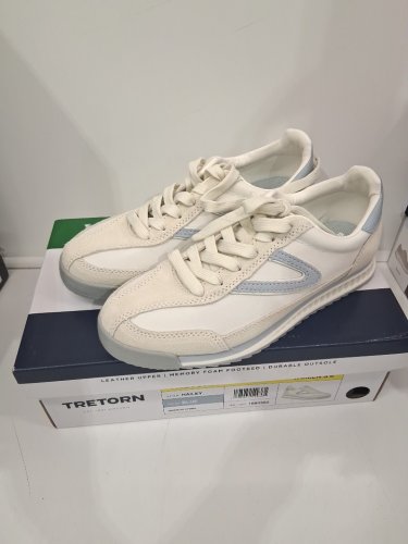 Women's Tretorn Hailey jogger sneakers - Size 6 - blue/white (style: 1880382) image 2