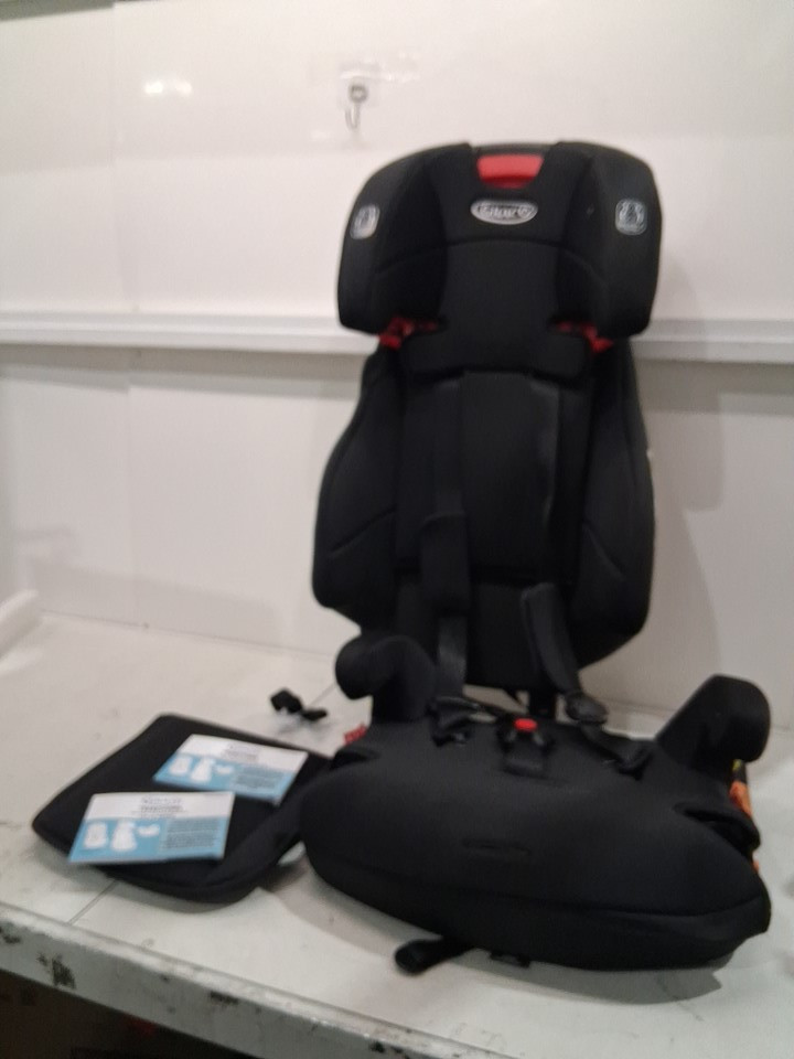 GRACO C20 TRANZITIONS 3-IN-1 HARNESS BOOSTER CAR SEAT - 100LBS CAP - BLACK (MODEL: 2035724) image 4