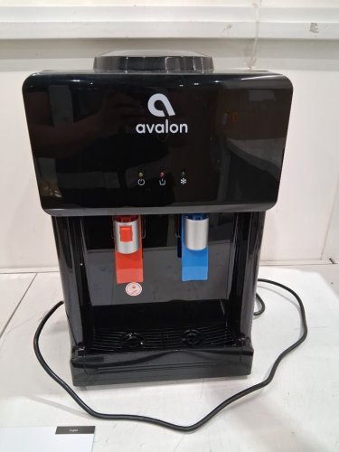 AVALON PREMIUM HOT/COLD TOP LOADING COUNTERTOP WATER COOLER/DISPENSER - BLACK (MODEL: A1CTWTRCLRBLK) image 4