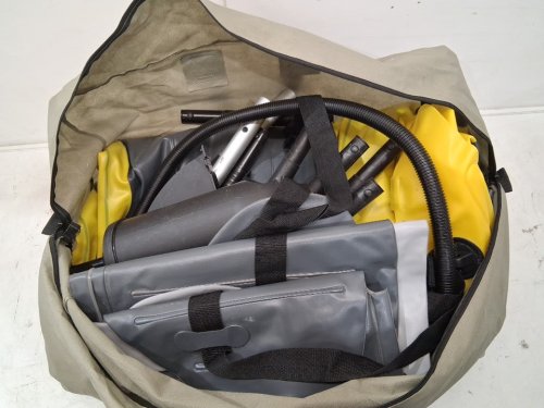 INTEX EXPLORER K2 2-PERSON INFLATABLE KAYAK SET WITH ALUMINUM OARS & PUMP - YELLOW (MODEL: 68307EP) image 5