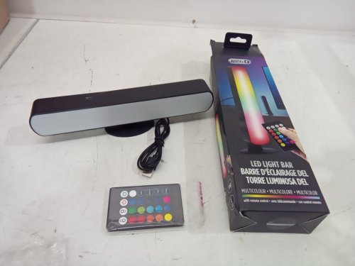 Tech1 Led Light Bar With Remote Control - 10" - multi color image 2
