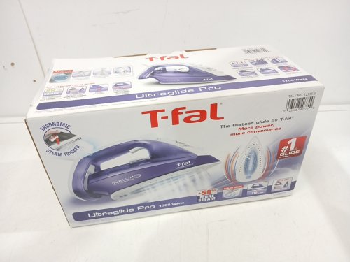 T-FAL STEAM ESSENTIAL PLUS QUICK AND EASY IRON - 120W - PURPLE (MODEL: FV1955Q1) image 2