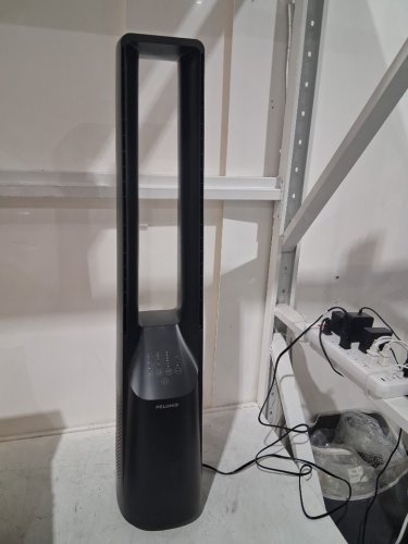 pelonis 40" bladeless tower fan - ultra quiet 20db dc motor - 6 speed 4 mode oscillating fan (model: PSFD42W6ALGC) image 5