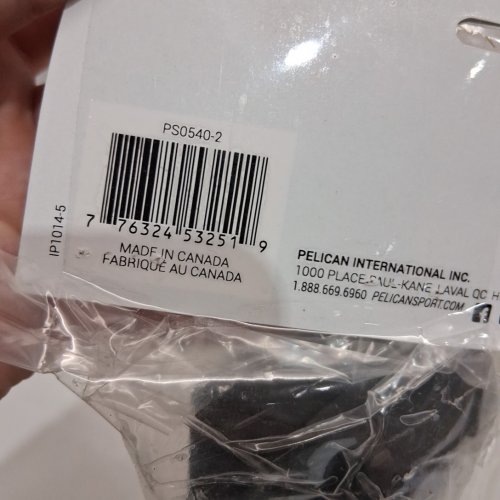 4PC PELICAN ADJUSTABLE KAYAK FOOTREST RAIL - BLACK (model: ps0540-2) image 4