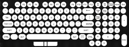 cimetech 2.4GHZ  Wireless Keyboard & Mouse Combo - grey (model: kf10) image 4