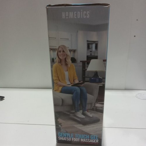 homedics gentle touch & gel coated shiatsu foot massager with soothing heat (model: fms-273hj) image 4