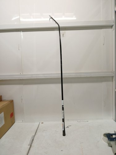 WEAVER LIVESTOCK cattle show stick with handle - medium/54" - black image 2