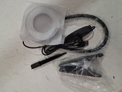 FLEXIBLE CLIP-ON LED PLANT GROWTH RING LIGHT - 16" 3000-6500K - BLACK image 3