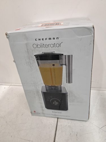 Chefman Obliterator Power Blender - 1.4 LItres - Midnight (Model: RJ27-T1-Midnight-CA) image 2