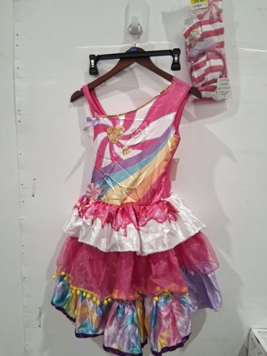 6PC GIRLS GOODMARK CANDY GIRL COSTUME - LARGE (10-12) - ASSORTED COLOURS (STYLE: CA84949M) image 2