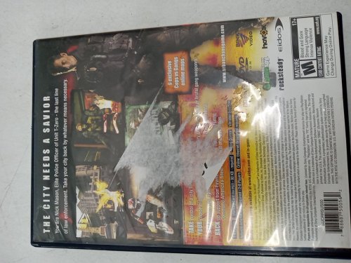 Ps2 Urban Chaos: Riot Response Playstation Video Game image 3