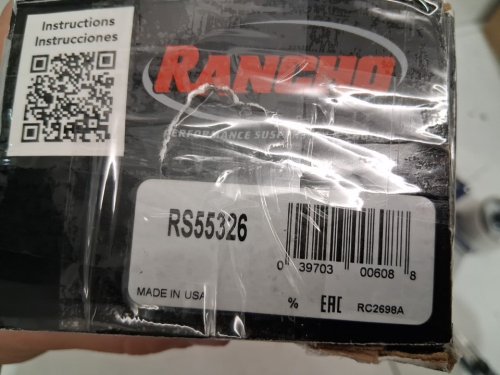 Rancho front Shock Absorber for jeep wrangler jk (2007-2017) - white (model: RS55326) image 5
