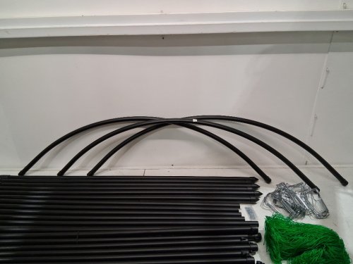 AGTEK Garden Arch Trellis for Climbing Plants - 65" x 87" - black/green - (model: AGWBTR80H) image 3