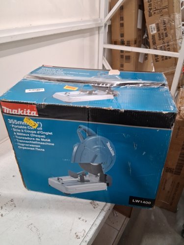 makita Tool-less Portable Cut-off Saw - 14" - blue (model:LW1400) image 10