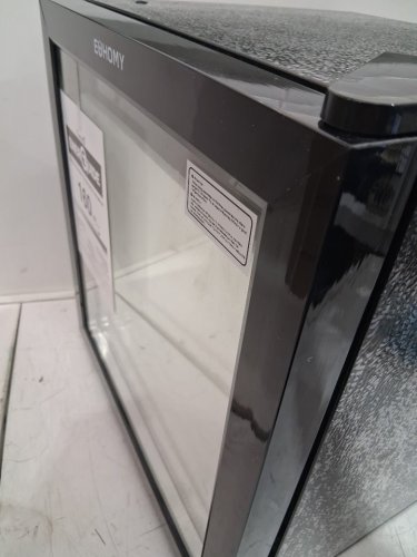 EUHOMY compact countertop mini wine/drinks cooler fridge - 96l - black (model: br001-55bl-caeh) image 7
