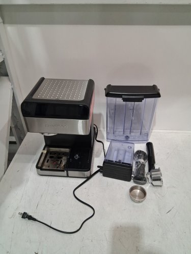 Chefman cafemaster pro espresso machine WITH BUILT IN MILK FROTHER - 1.8L - STAINLESS STEEL (model: RJ54-I-SV-AM-CA) image 3